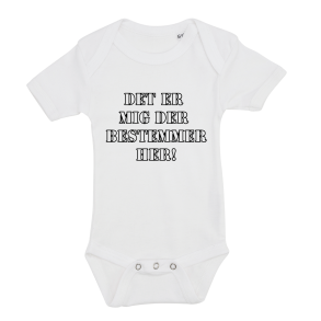 Det er mig der bestemmer her