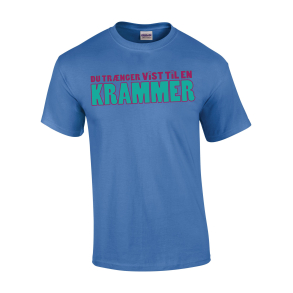 Du Trnger vist til en krammer T-shirt