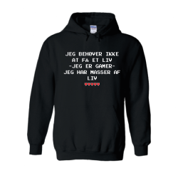 Jeg behøver ikke at få et liv