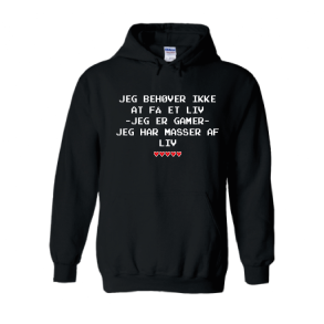 Jeg behver ikke at f et liv 