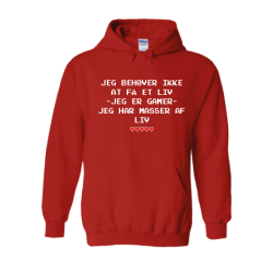 Jeg behøver ikke at få et liv