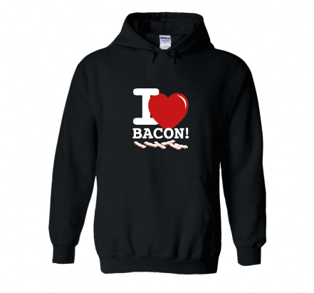 I Love Bacon (hoodie)