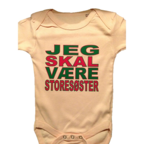 Bodystocking - Jeg skal vre storesster