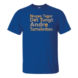 Nogen tager det tungt, andre tarteletter