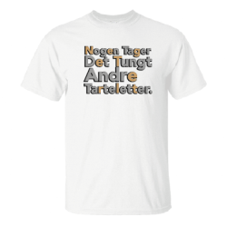 Nogen tager det tungt, andre tarteletter